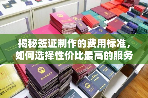 榆中揭秘签证制作的费用标准，如何选择性价比最高的服务？