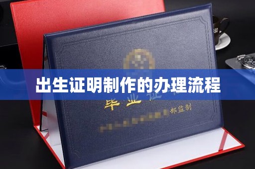 榆中出生证明制作的办理流程