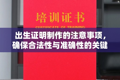 榆中出生证明制作的注意事项，确保合法性与准确性的关键步骤